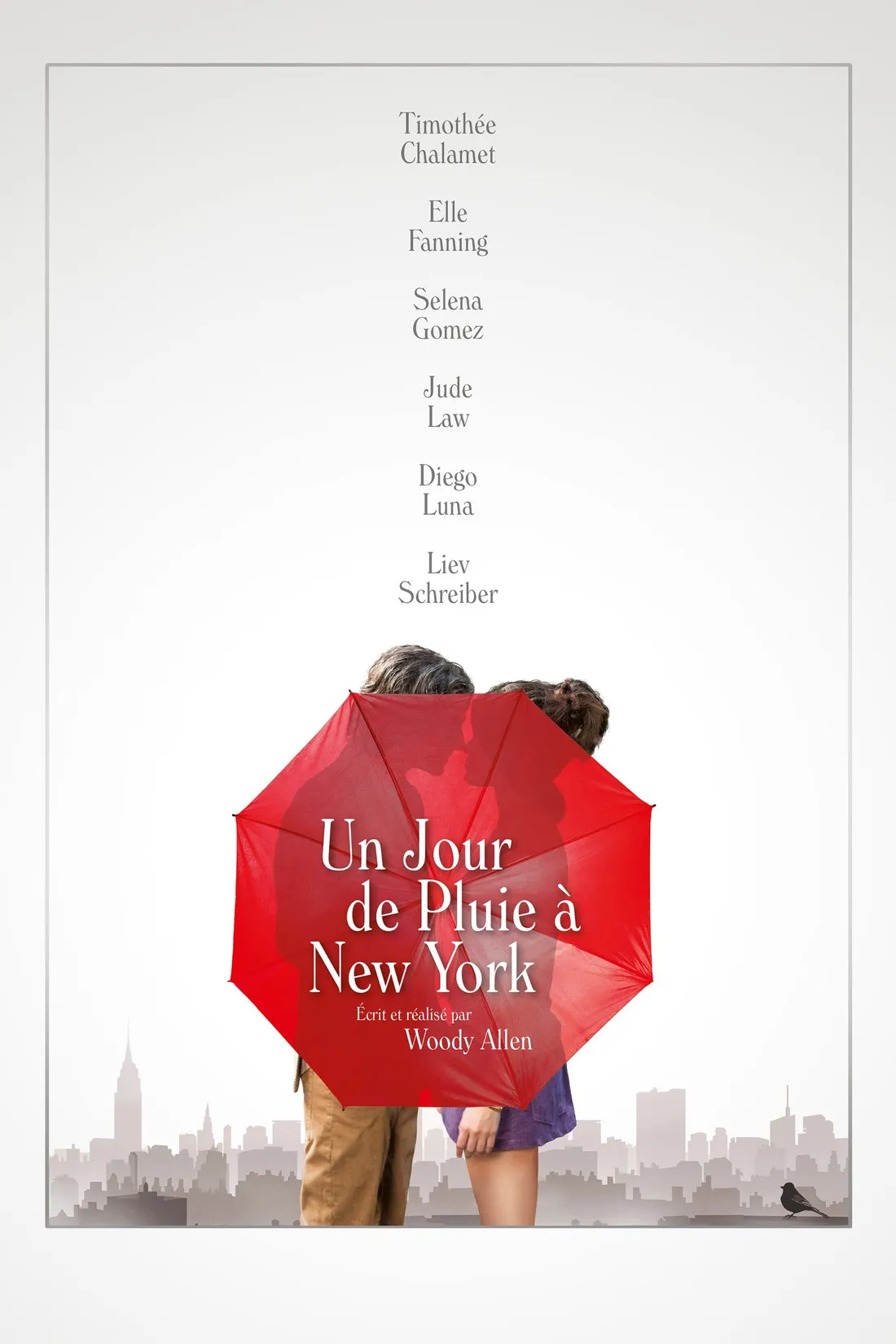 Un jour de pluie à New York (2019)